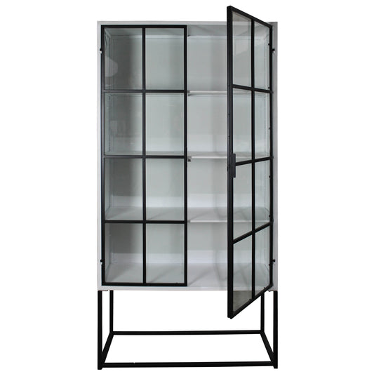 Morris Cabinet, Metal By HomArt | Cabinets | Modishstore - 1