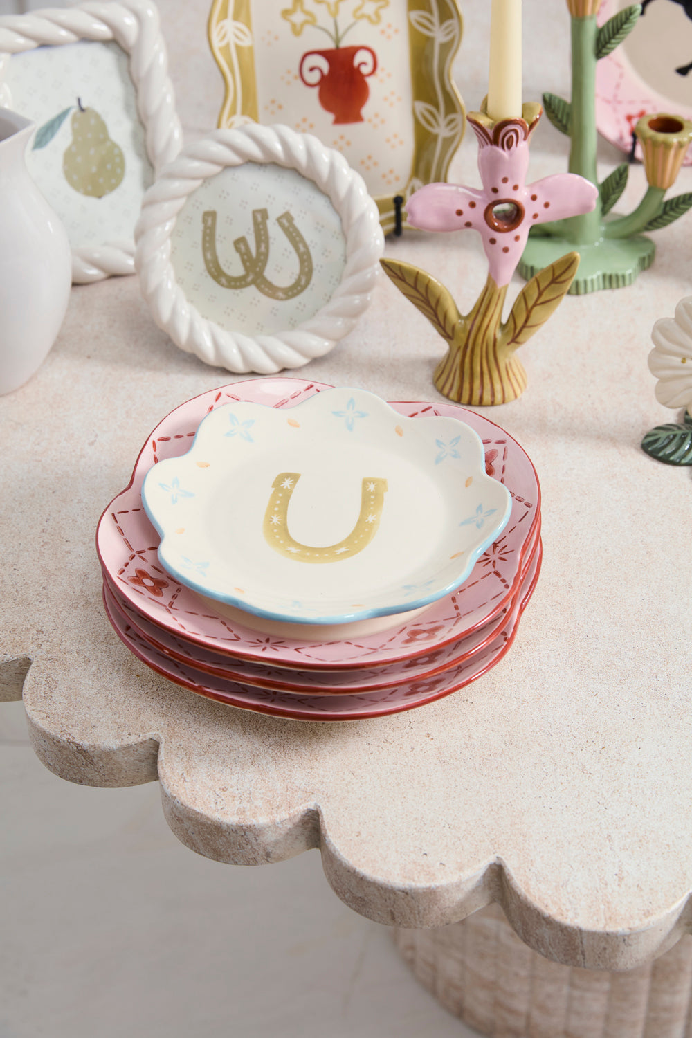 Good Luck Plate - Limited Edition Set of 2 By Accent Decor | Wall Decor | Modishstore - 10