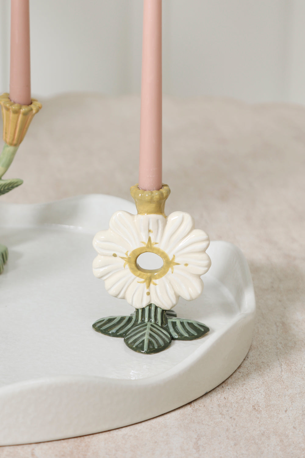 Soft Petal Candleholder - Limited Edition Set of 4 By Accent Decor | Candle Holders | Modishstore - 5