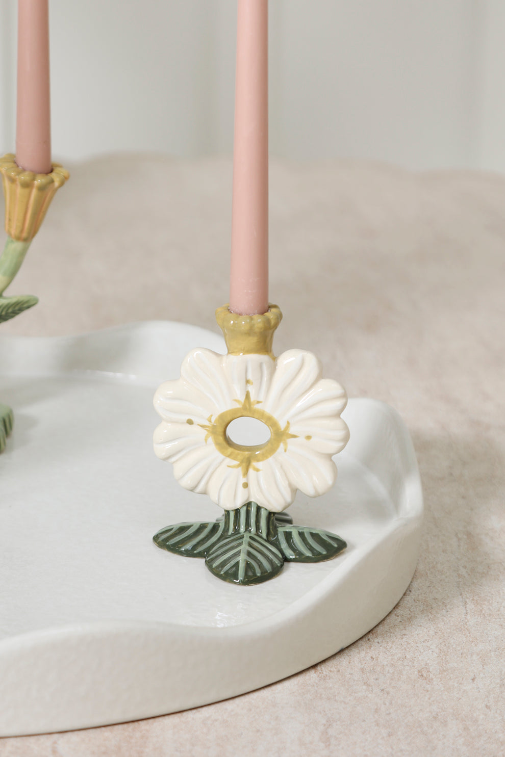 Soft Petal Candleholder - Limited Edition Set of 4 By Accent Decor | Candle Holders | Modishstore - 5
