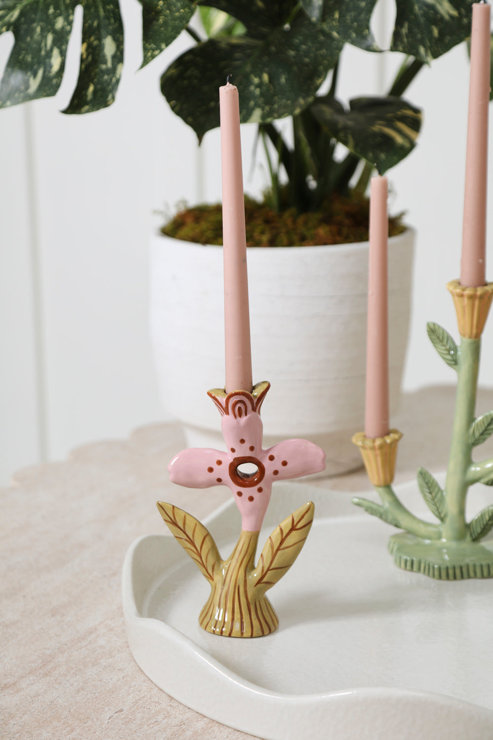 Soft Petal Candleholder - Limited Edition Set of 4 By Accent Decor | Candle Holders | Modishstore - 9