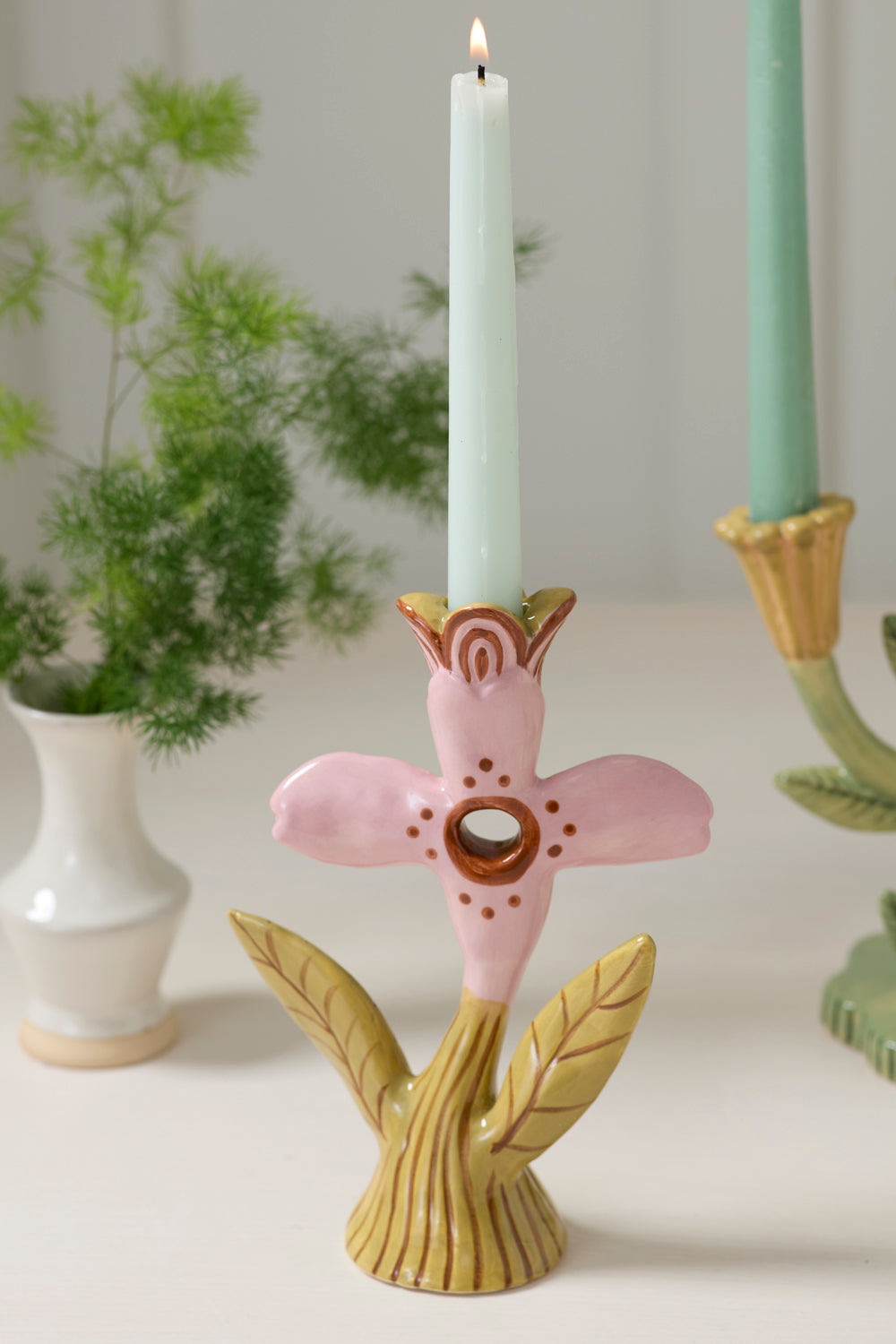 Soft Petal Candleholder - Limited Edition Set of 4 By Accent Decor | Candle Holders | Modishstore - 10