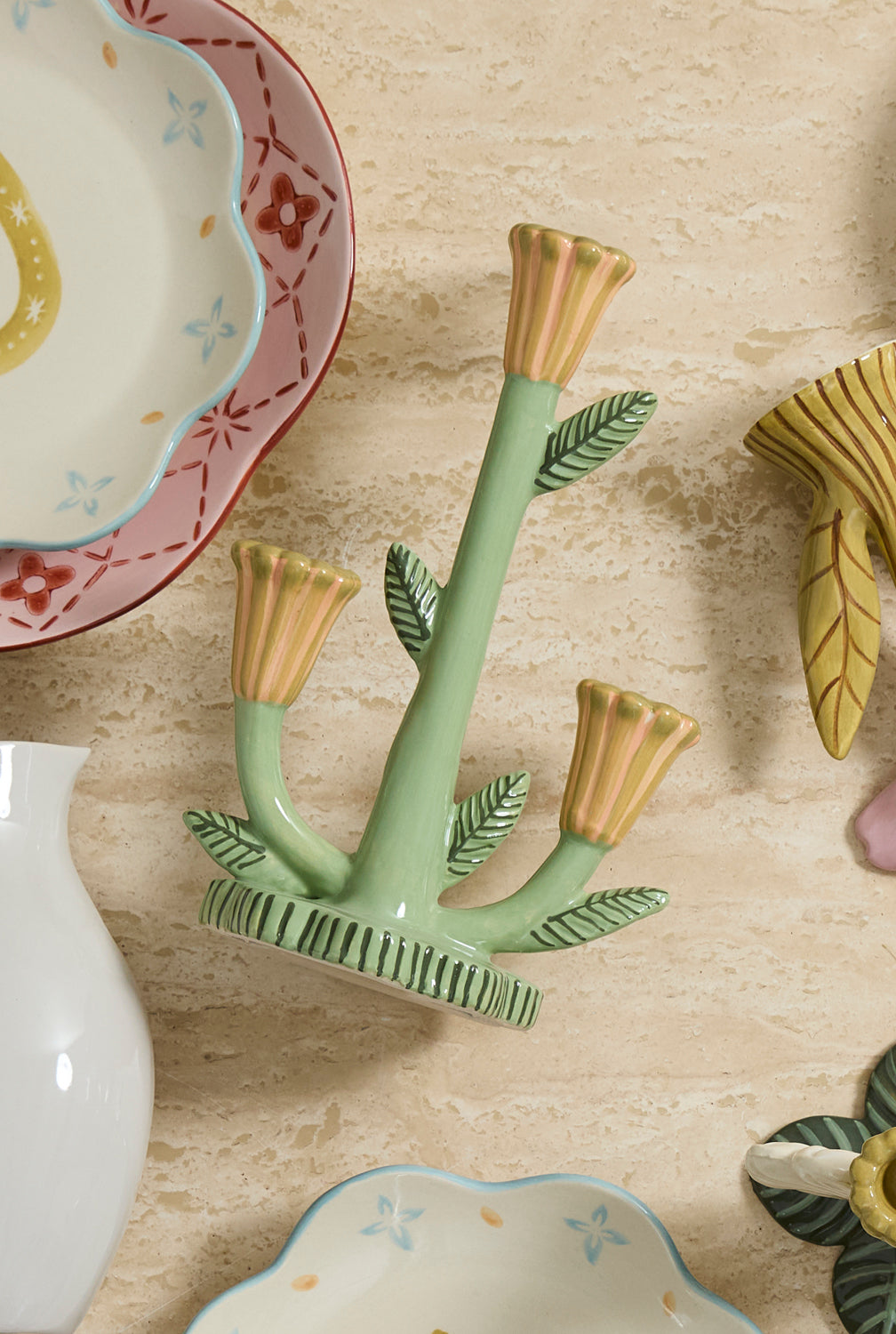 Soft Petal Candleholder - Limited Edition Set of 4 By Accent Decor | Candle Holders | Modishstore - 14