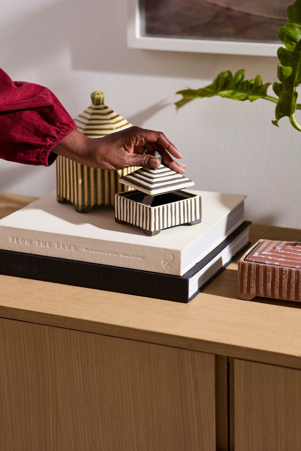 Banda Decorative Boxes Set of 2 By Accent Decor | Wall Decor | Modishstore - 19