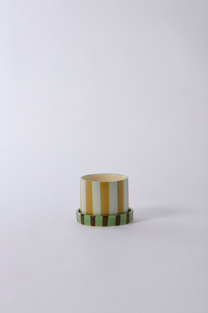 Joyelle Pot with Saucer Set of 4 By Accent Decor | Planters, Troughs & Cachepots | Modishstore - 8