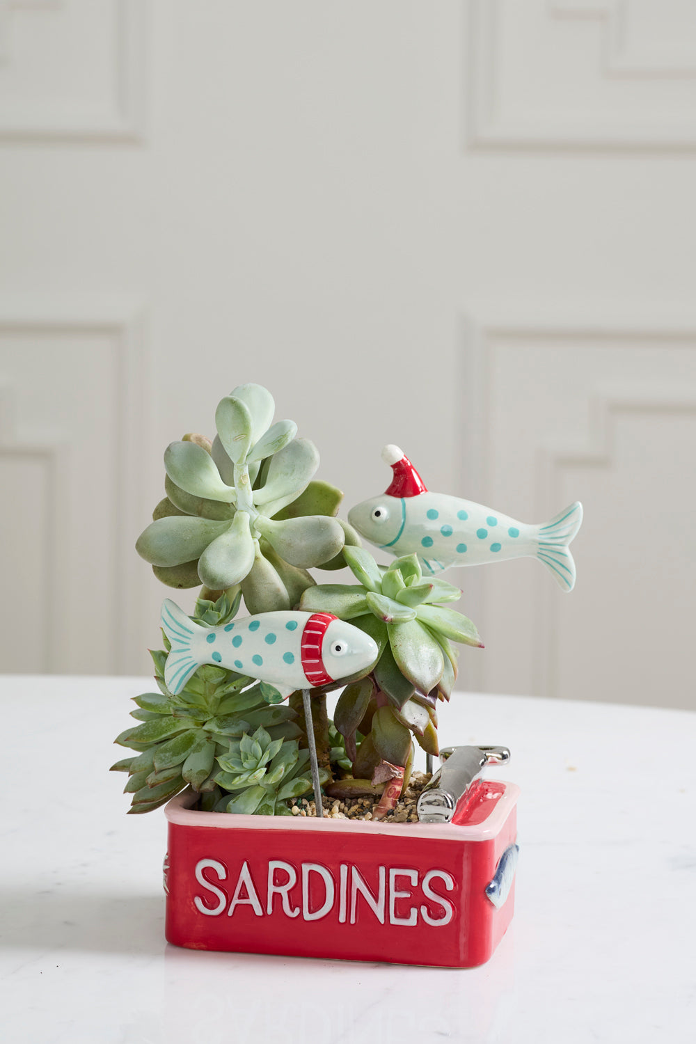 Sardine Tin Planter Set of 4 By Accent Decor | Planters, Troughs & Cachepots | Modishstore - 7