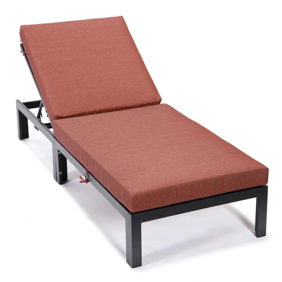 LeisureMod Chelsea Modern Outdoor Chaise Lounge Chair With Cushions | Outdoor Chaise Lounges | Modishstore - 18