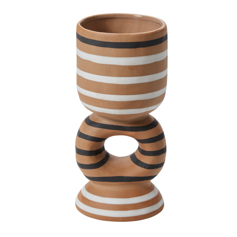 Trujillo Footed Pot Set of 2 By Accent Decor | Planters, Troughs & Cachepots | Modishstore - 2
