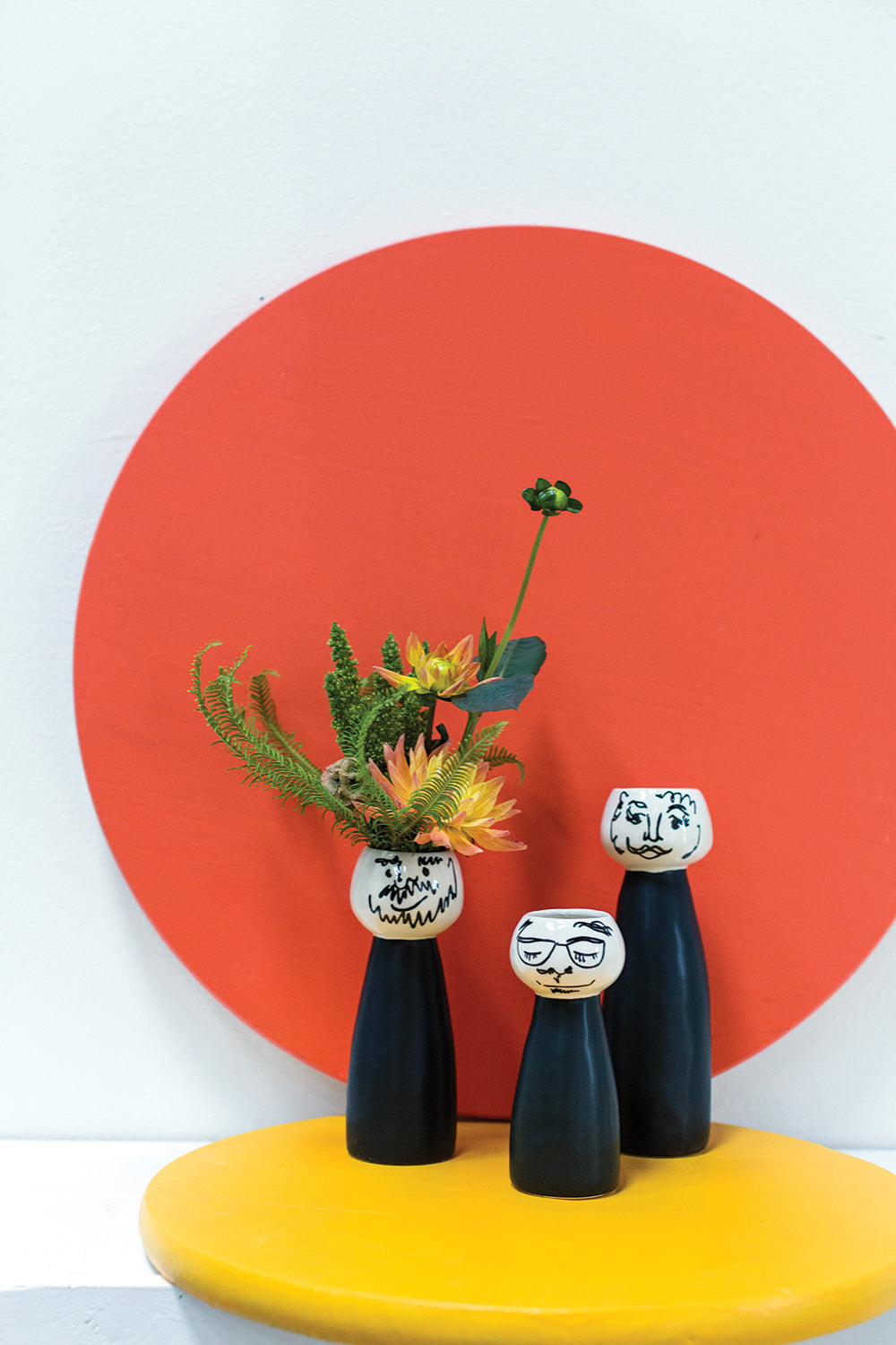 Lady and Gents Budvase Set of 4 By Accent Decor | Vases | Modishstore - 11