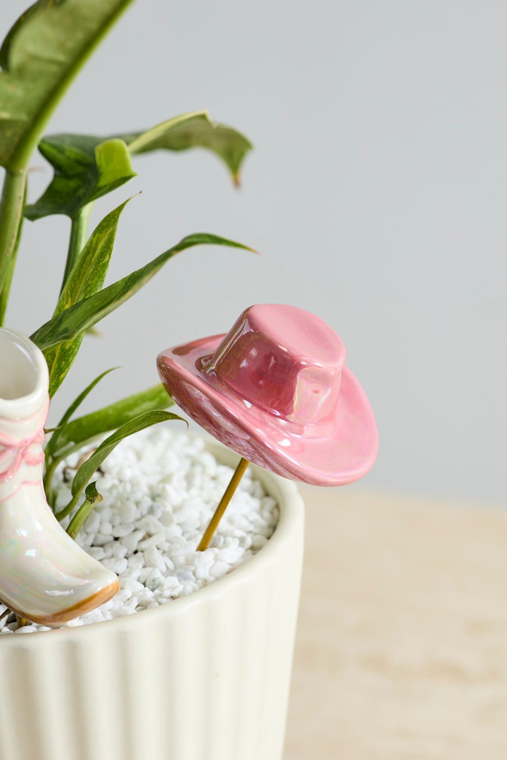 Giddy Up Plant Stick Set of 4 By Accent Decor | Planters, Troughs & Cachepots | Modishstore - 4