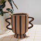 Akimbo Footed Pot Set of 2 By Accent Decor | Planters, Troughs & Cachepots | Modishstore - 6