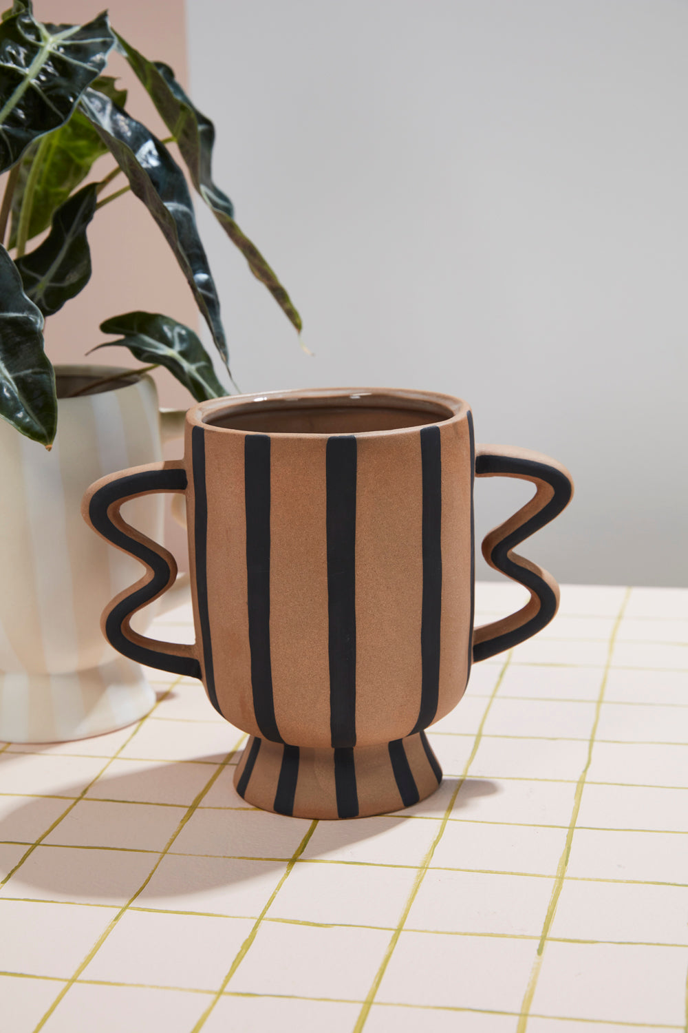 Akimbo Footed Pot Set of 2 By Accent Decor | Planters, Troughs & Cachepots | Modishstore - 6