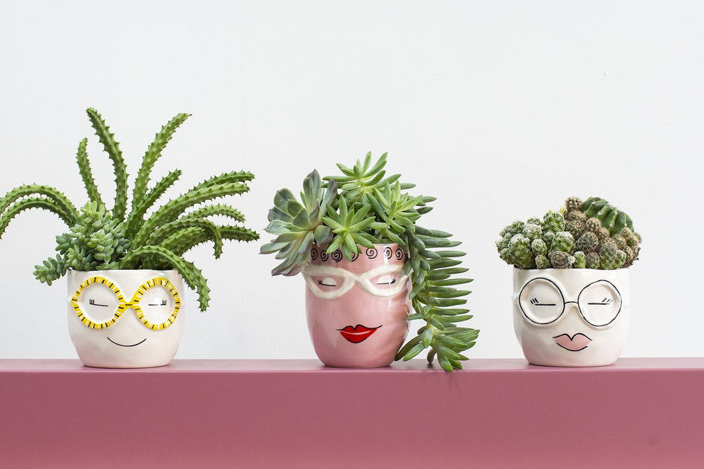 Fab Pot Set of 4 By Accent Decor | Planters, Troughs & Cachepots | Modishstore - 17