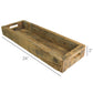 Ingram Tray, Reclaimed Wood - Large Set Of 4 By HomArt | Trays | Modishstore - 2