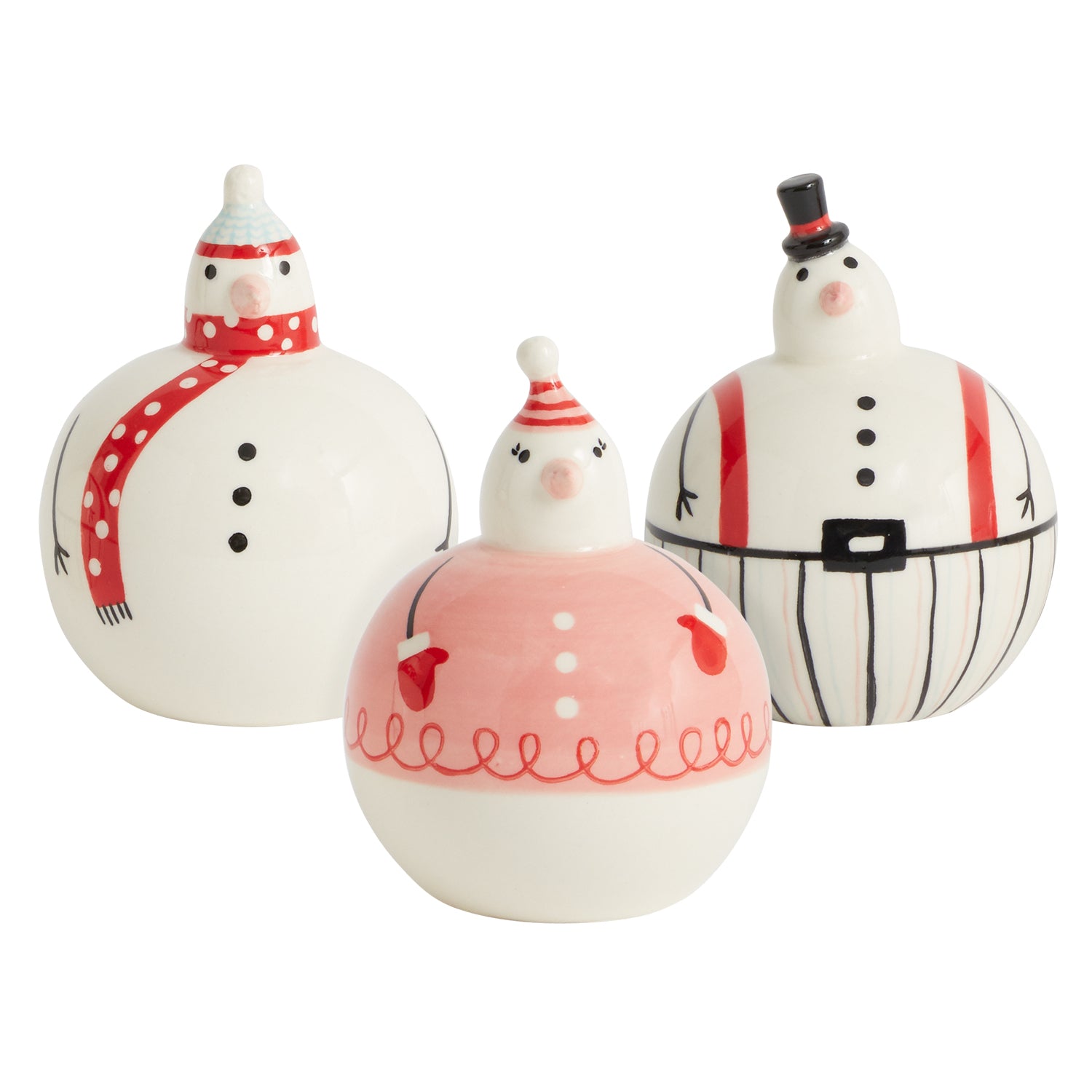 Snow Friends Figurine Set of 6 By Accent Decor | Figurines | Modishstore - 2