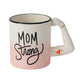 Mom Strong Mug Set of 4 By Accent Decor | Planters, Troughs & Cachepots | Modishstore - 2 - Mom Strong Mug Set of 4 By Accent Decor