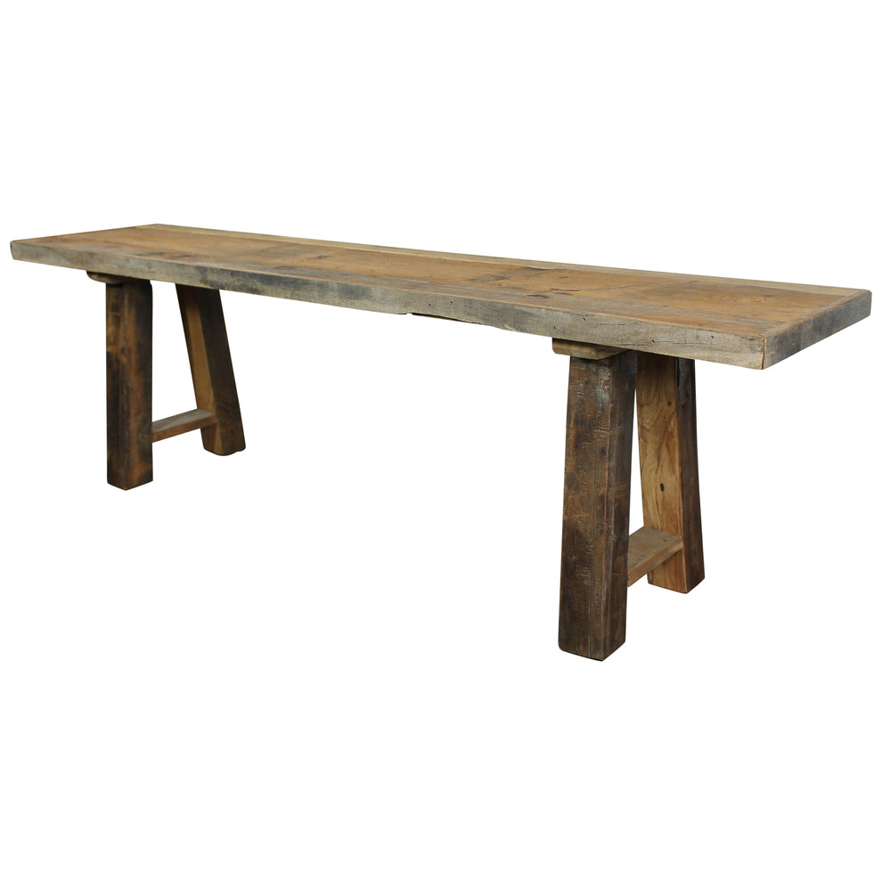 Davis Bench, Reclaimed Wood By HomArt | Benches | Modishstore - 2