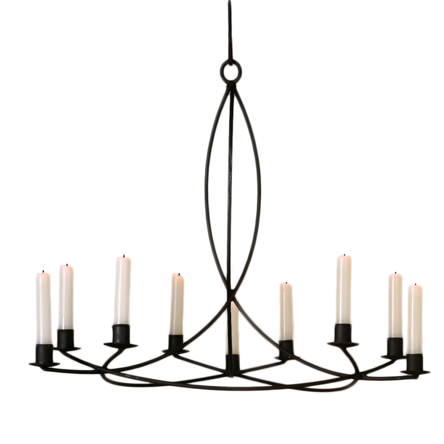 Odeon Chandelier - Taper - Rust By HomArt | Chandeliers | Modishstore - 2