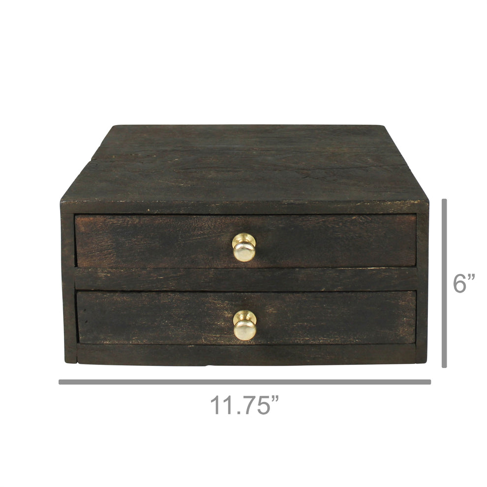 Jackson Case, 2 Drawers Set Of 4 By HomArt | Drawers | Modishstore - 4