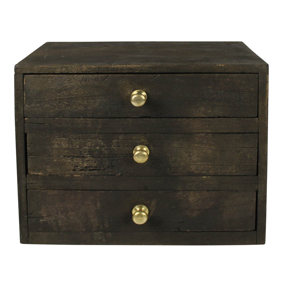 Jackson Case, 3 Drawers Set Of 4 By HomArt | Drawers | Modishstore - 3