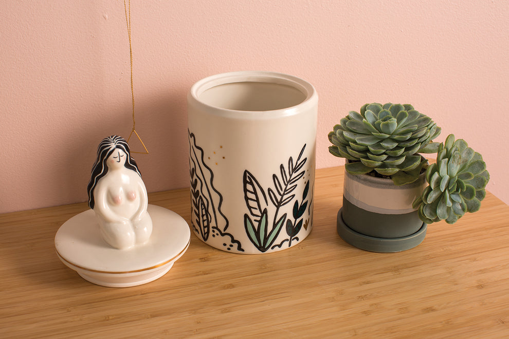 Amari Cannister Set of 2 By Accent Decor | Jars & Canisters | Modishstore - 6
