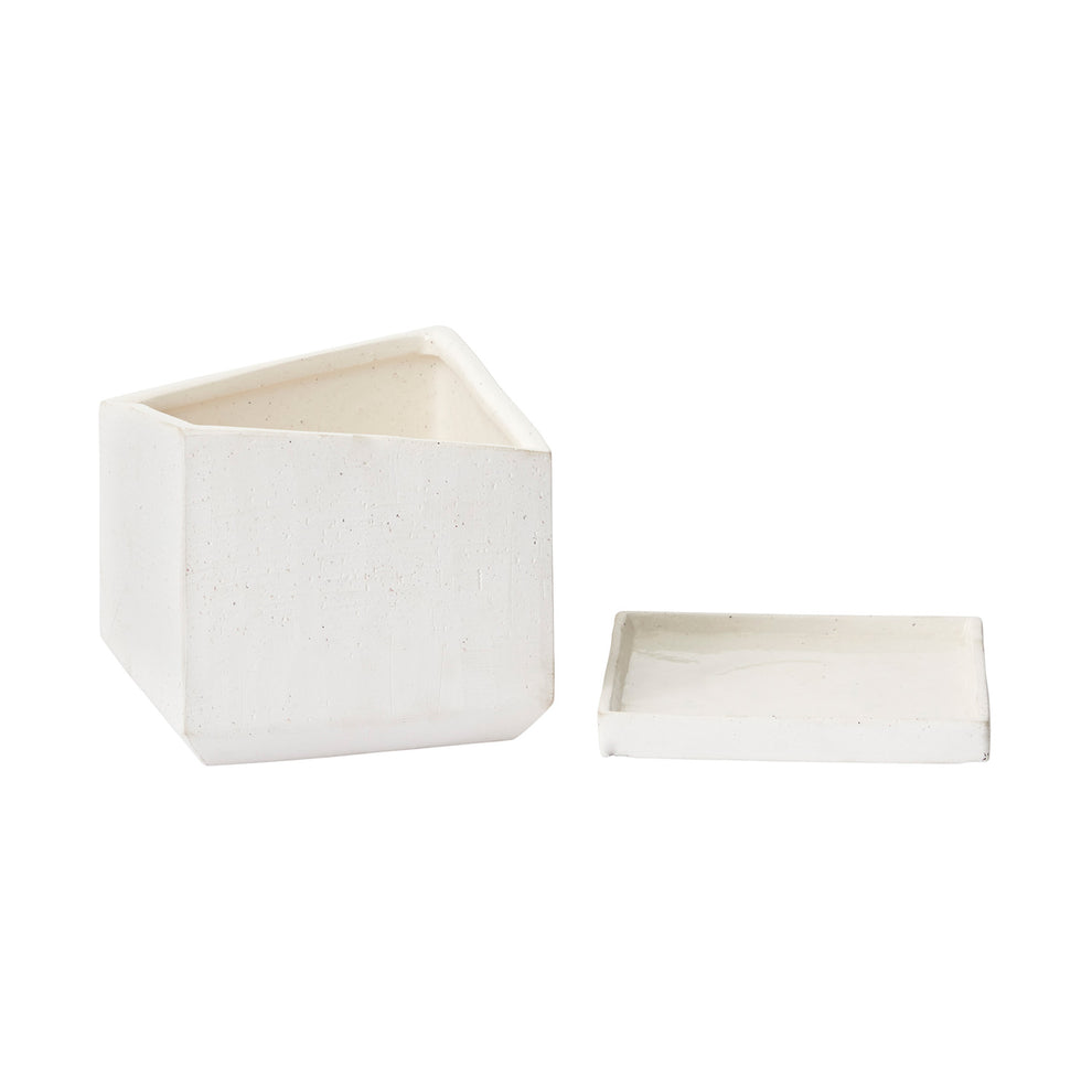 Tevy Pot Set of 2 By Accent Decor | Planters, Troughs & Cachepots | Modishstore - 5
