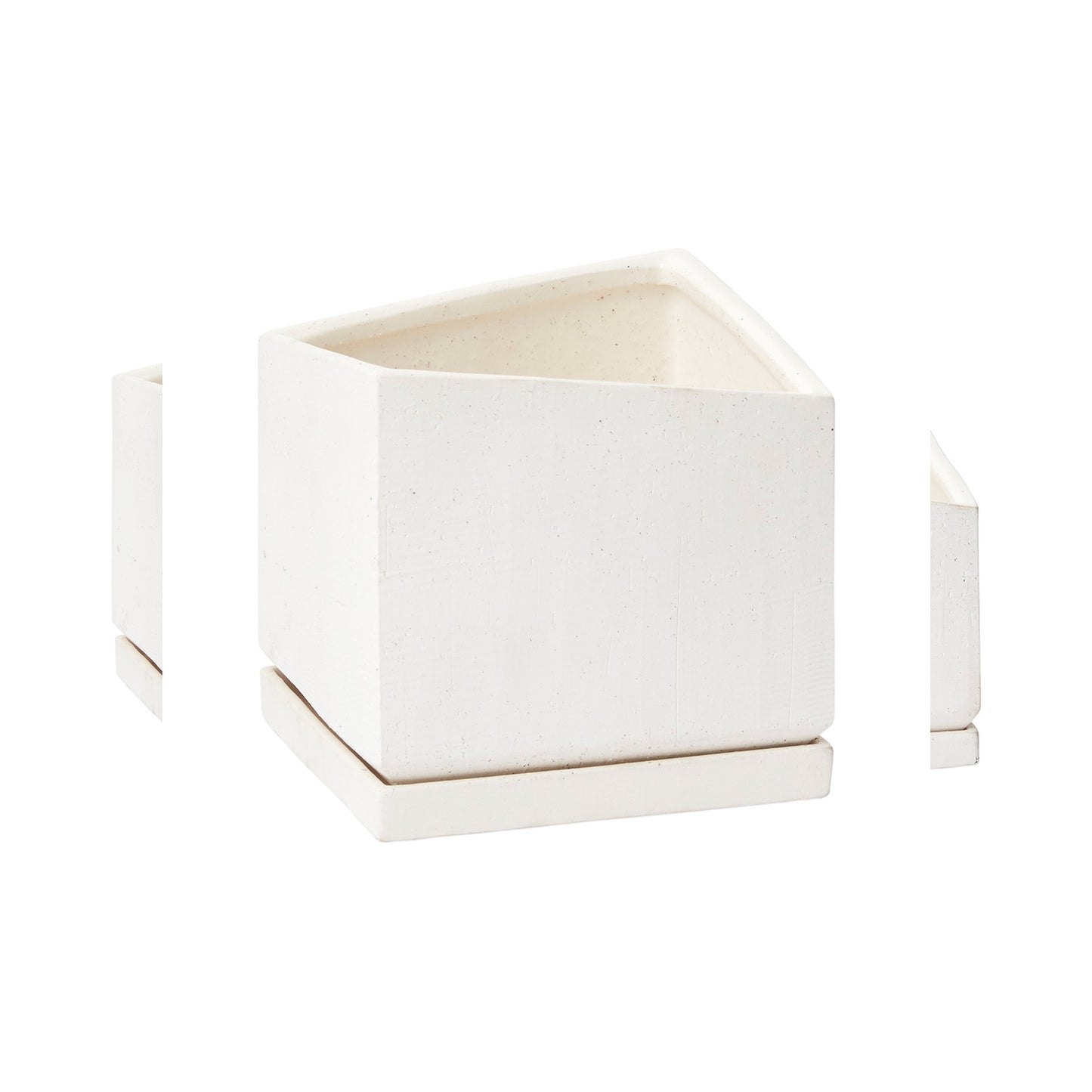 Tevy Pot Set of 2 By Accent Decor | Planters, Troughs & Cachepots | Modishstore - 8