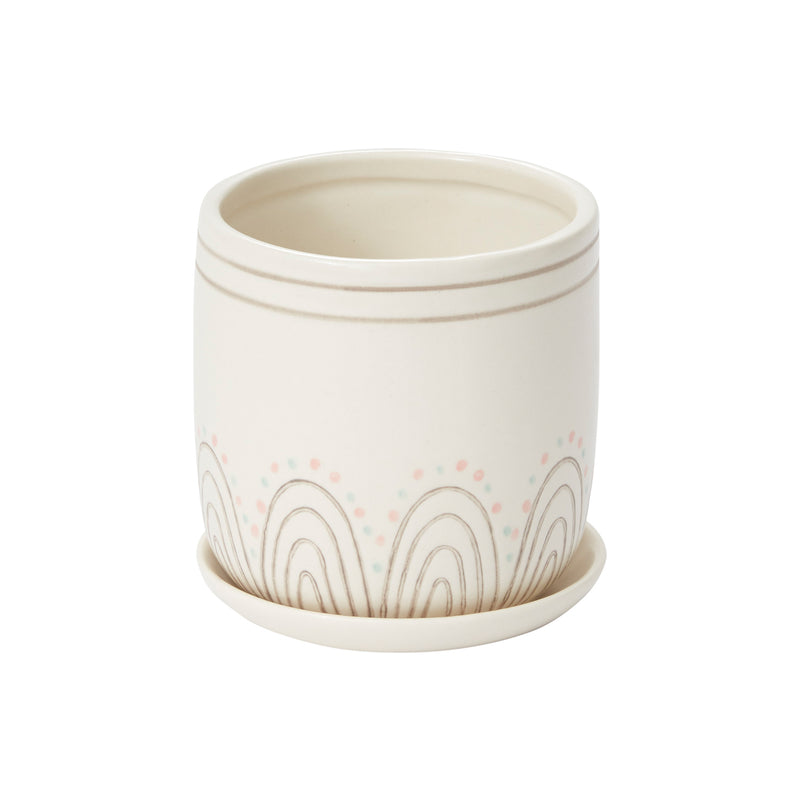 Rise and Shine Pot Set of 4 By Accent Decor | Planters, Troughs & Cachepots | Modishstore - 2