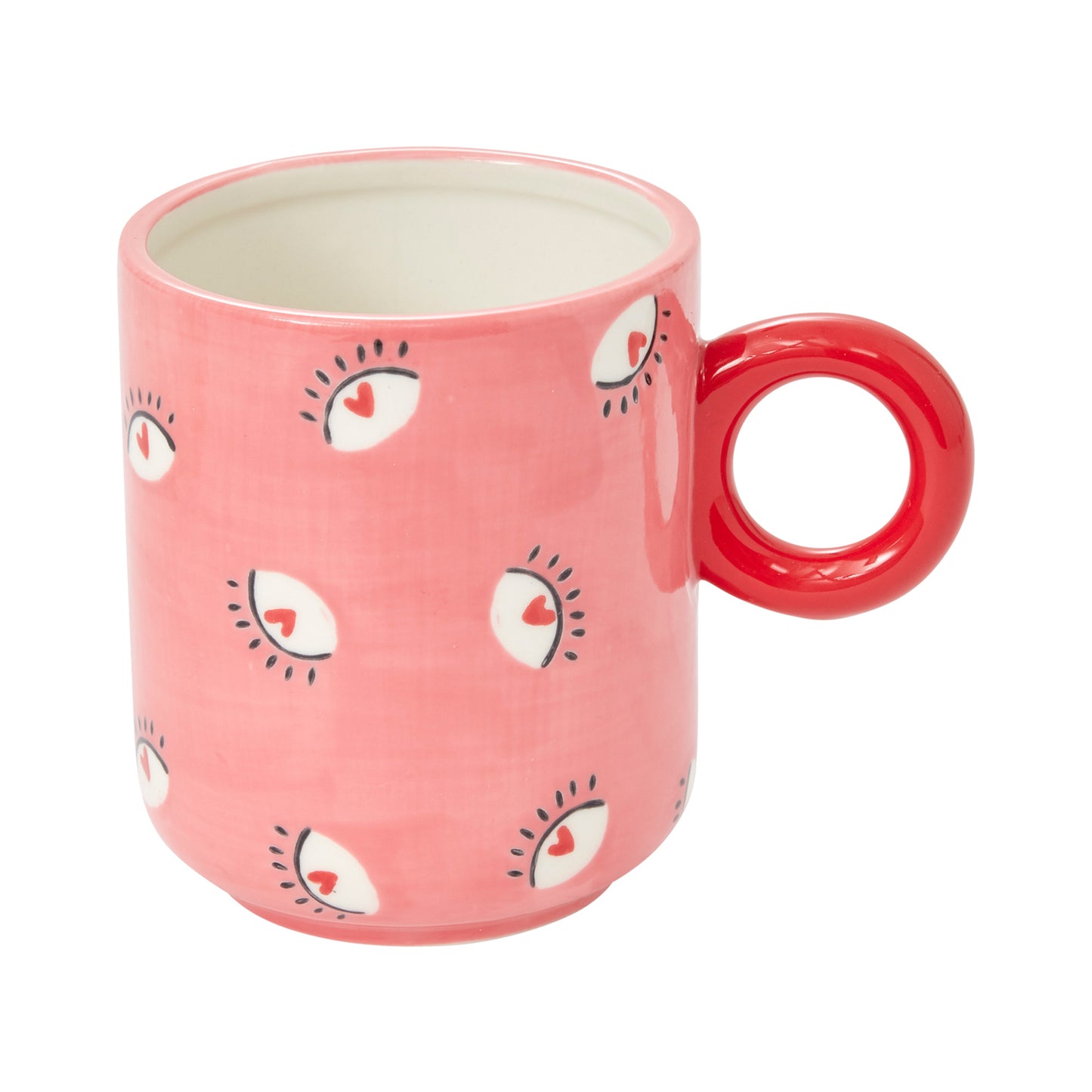 Lovestruck Mug Set of 4 By Accent Decor | Planters, Troughs & Cachepots | Modishstore - 2