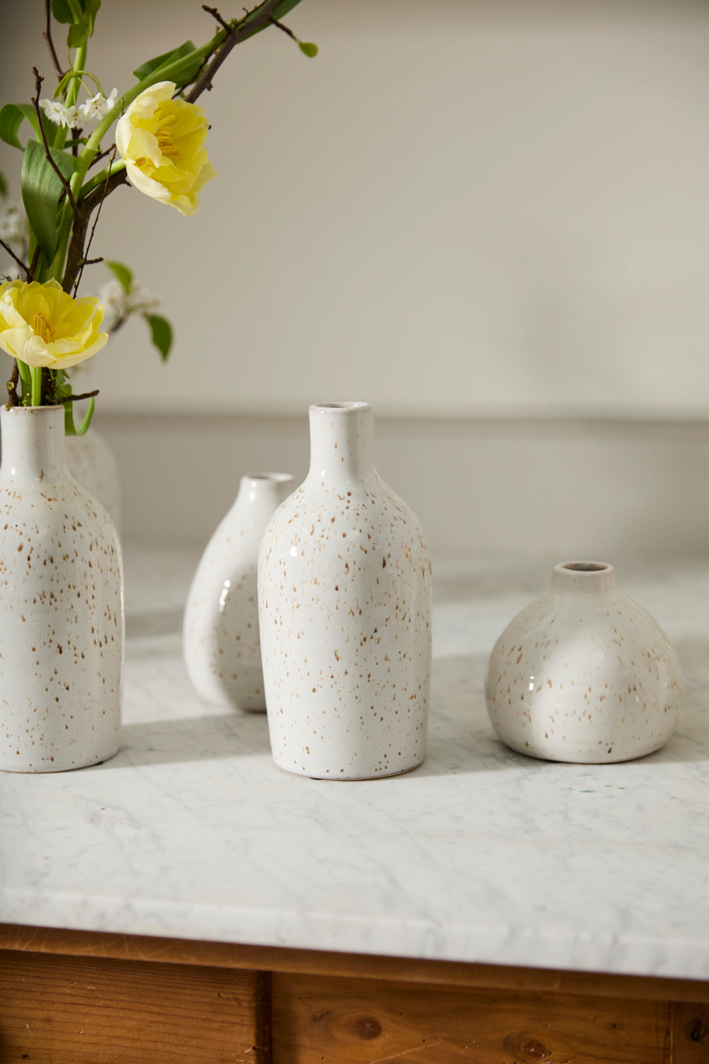 Francesca Budvase Set of 4 By Accent Decor | Vases | Modishstore - 6
