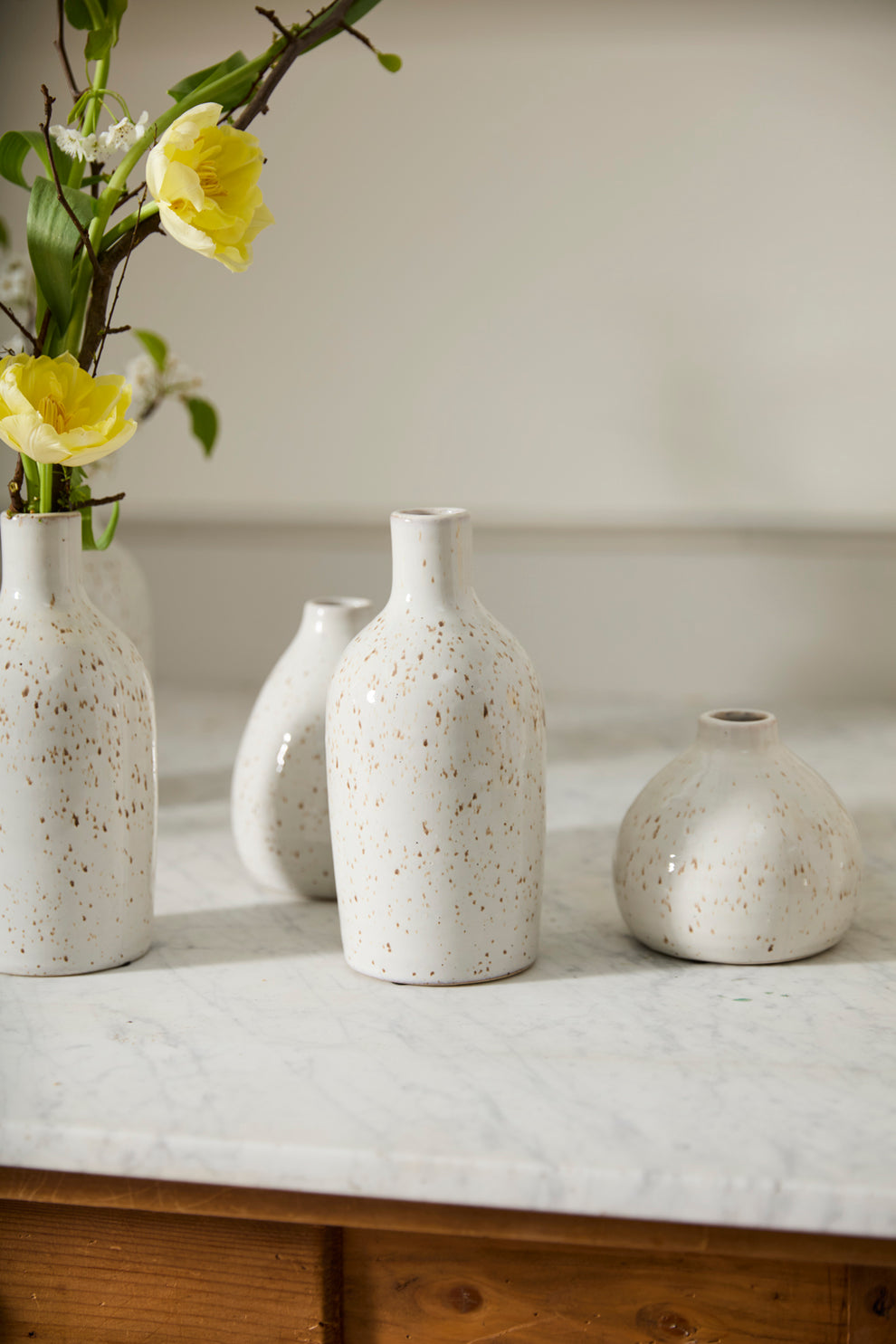 Francesca Budvase Set of 4 By Accent Decor | Vases | Modishstore - 6
