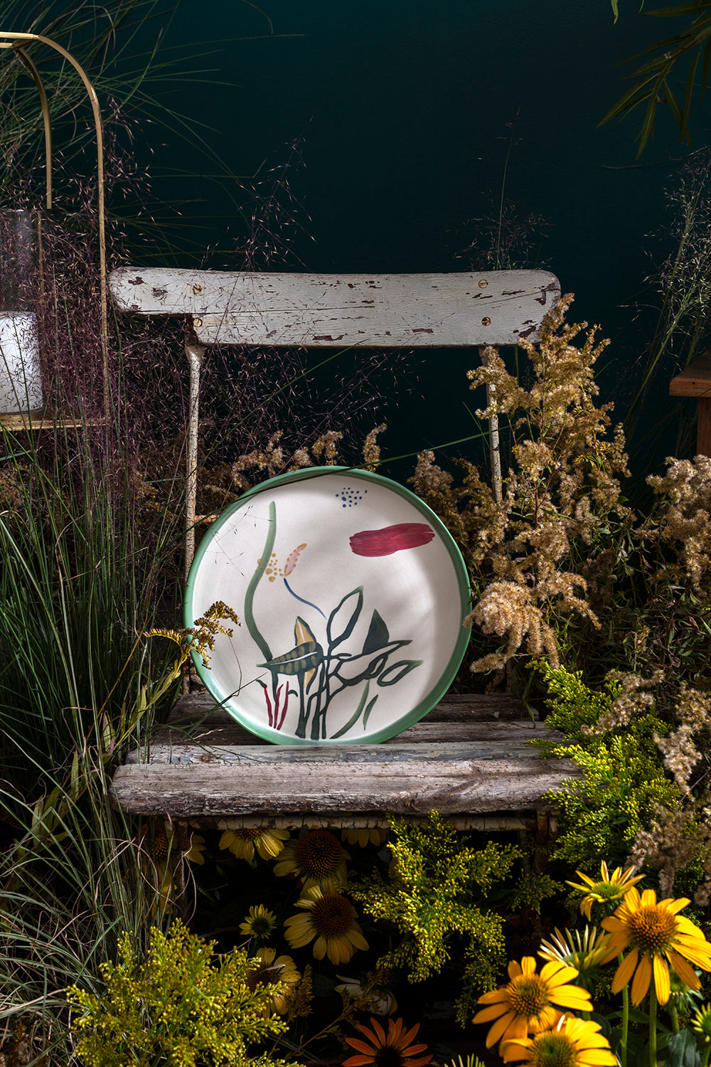 Wild Meadow Collection Set of 2 By Accent Decor | Decorative Trays & Dishes | Modishstore - 5