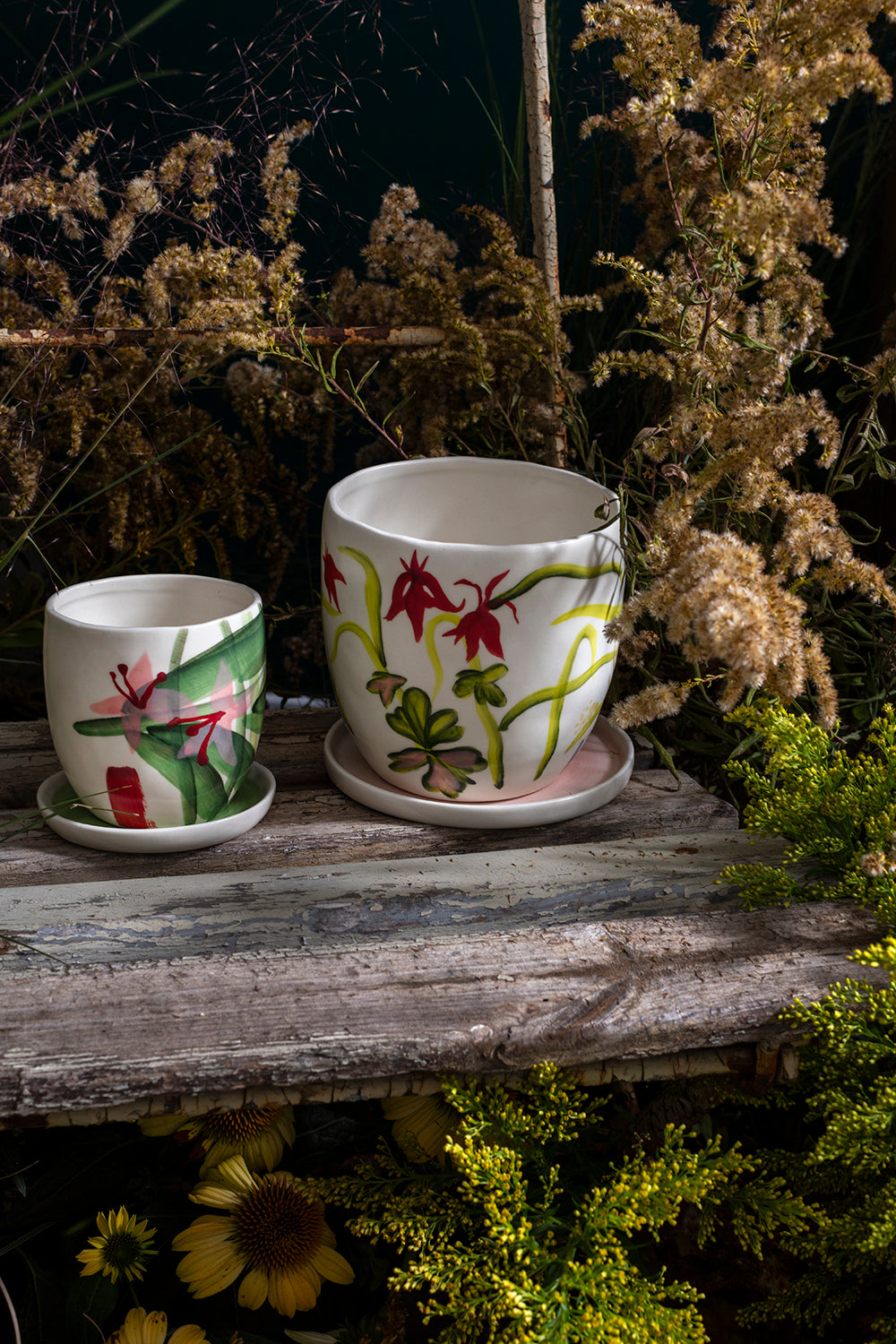 Wild Meadow Collection Set of 2 By Accent Decor | Decorative Trays & Dishes | Modishstore - 12