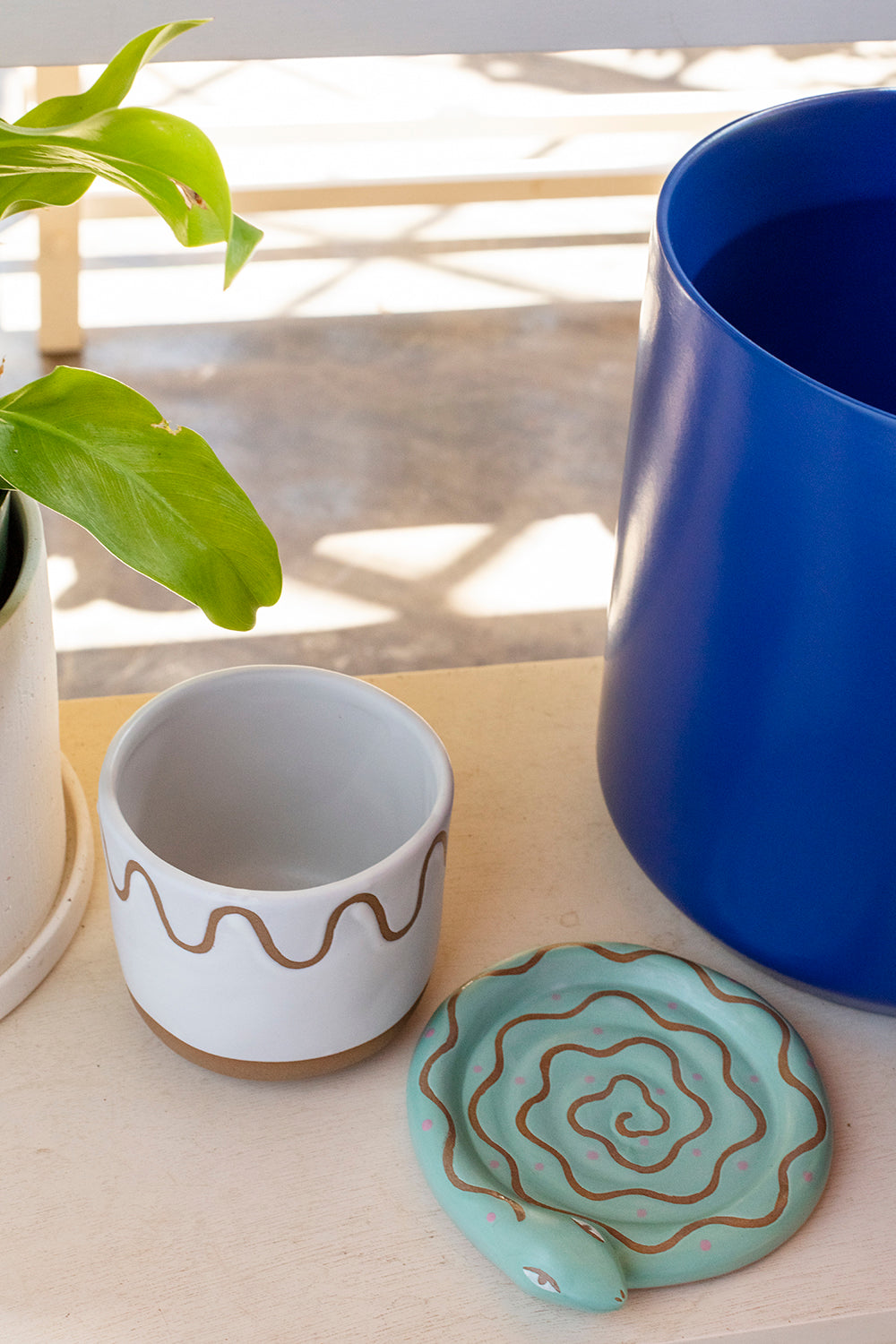 Bindi Pot Set of 4 By Accent Decor | Planters, Troughs & Cachepots | Modishstore - 5
