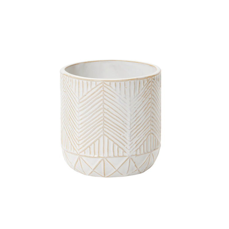 Whitcomb Pot Set of 8 By Accent Decor | Planters, Troughs & Cachepots | Modishstore - 6