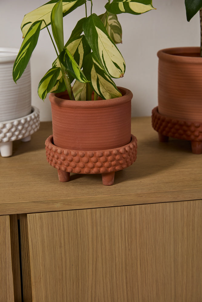 Jane Footed Pot Set of 4 By Accent Decor | Planters, Troughs & Cachepots | Modishstore - 11