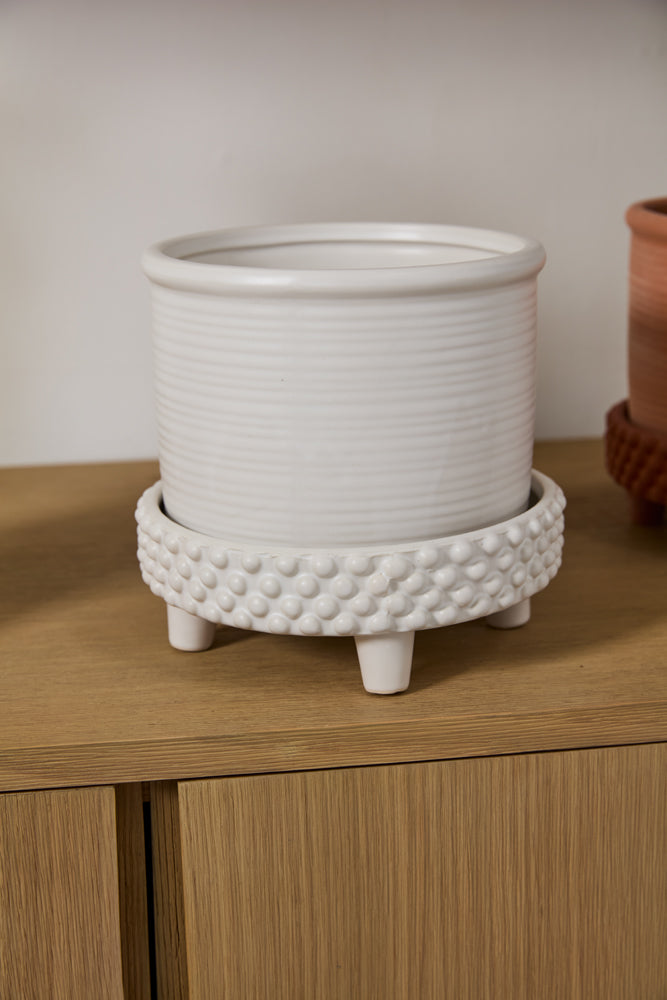 Jane Footed Pot Set of 4 By Accent Decor | Planters, Troughs & Cachepots | Modishstore - 14