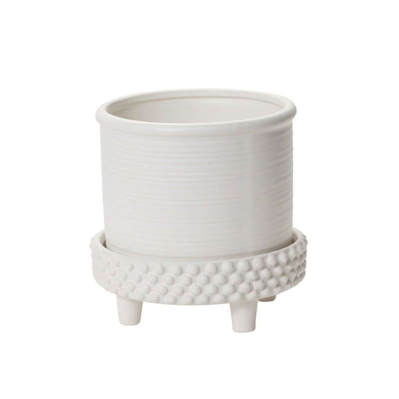 Jane Footed Pot Set of 4 By Accent Decor | Planters, Troughs & Cachepots | Modishstore - 12