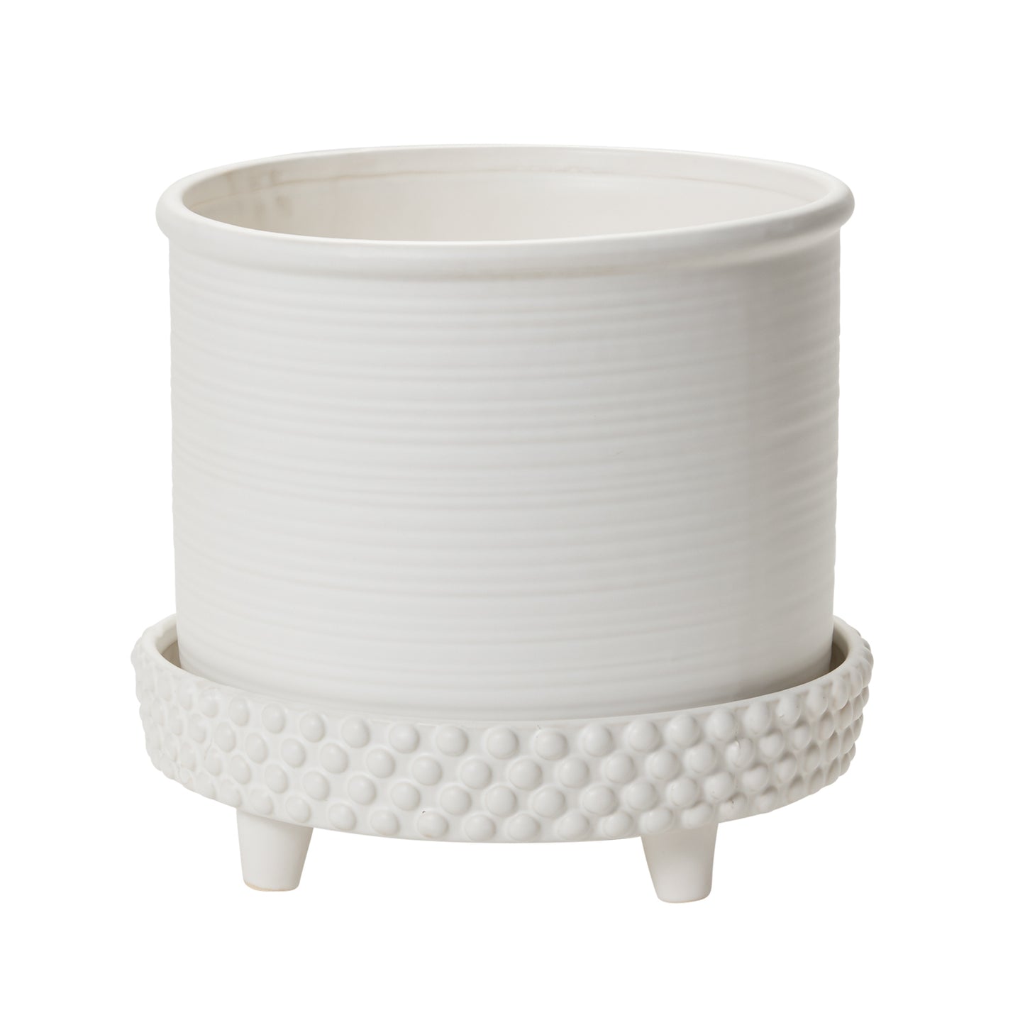 Jane Footed Pot Set of 4 By Accent Decor | Planters, Troughs & Cachepots | Modishstore - 18