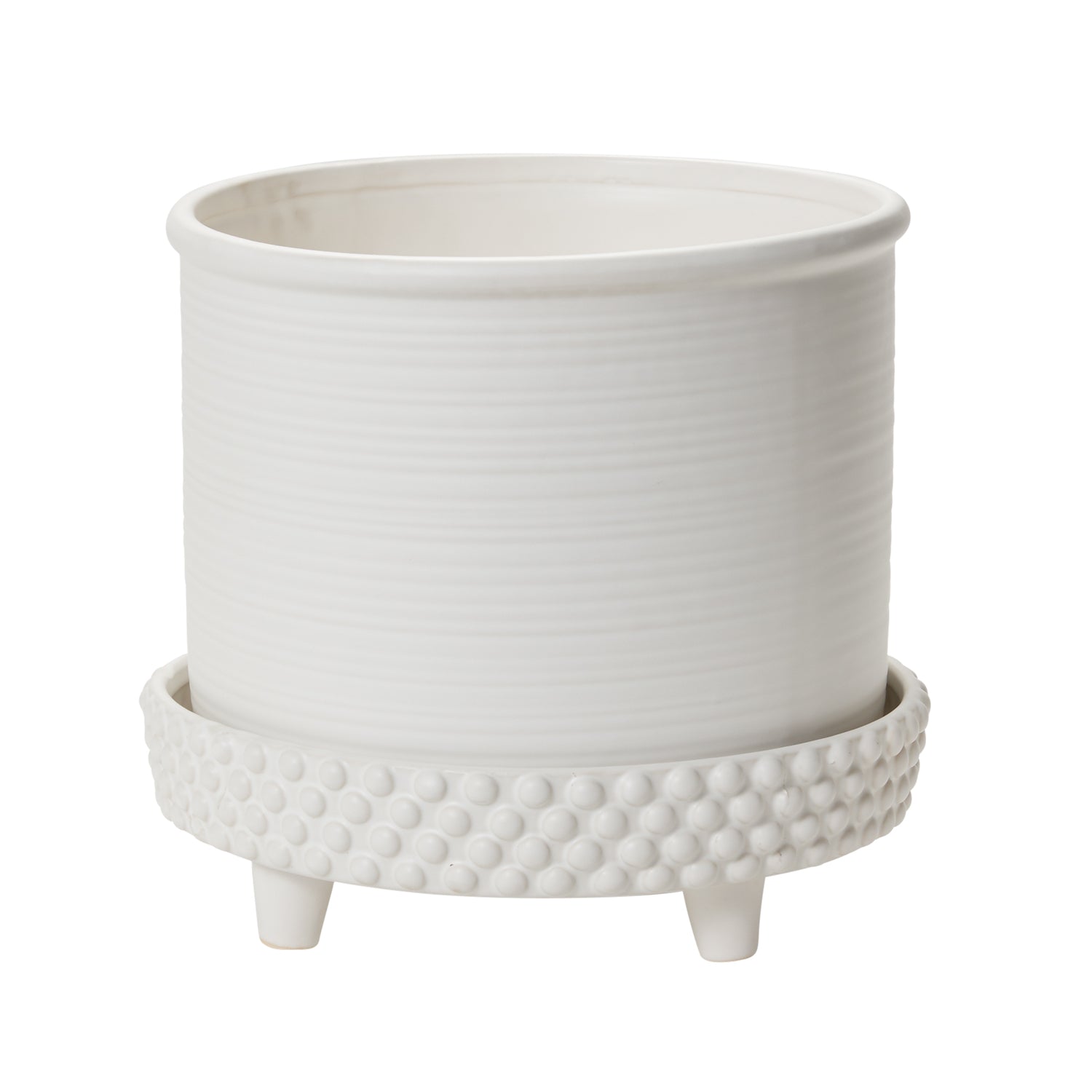 Jane Footed Pot Set of 4 By Accent Decor | Planters, Troughs & Cachepots | Modishstore - 18