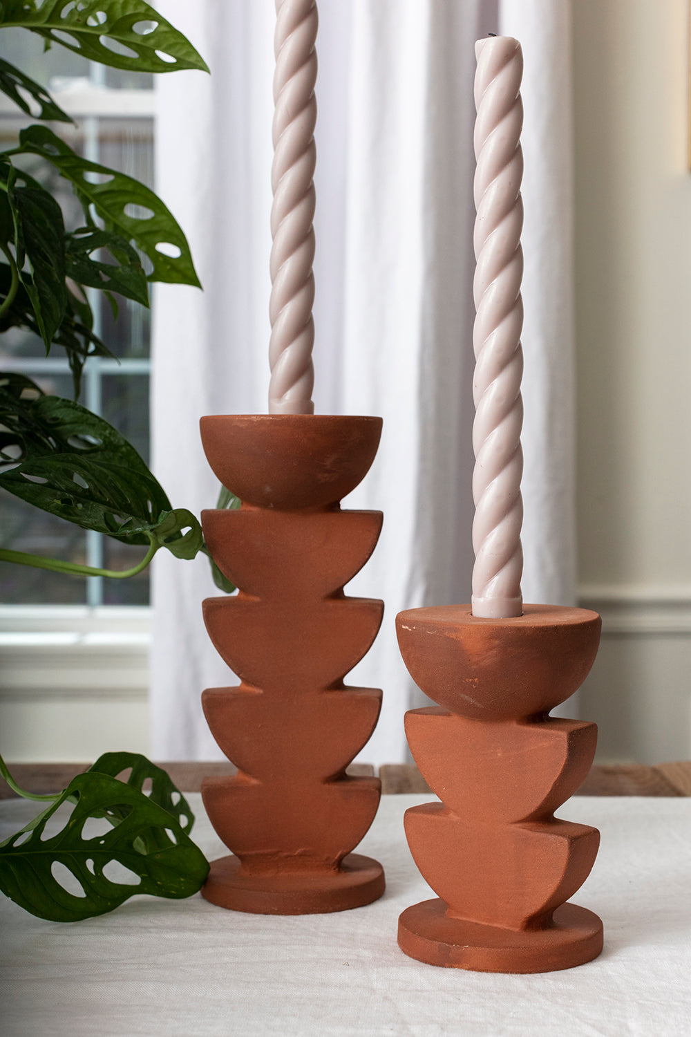 Cadwell Candle Holder Set of 8 By Accent Decor | Candle Holders | Modishstore - 5