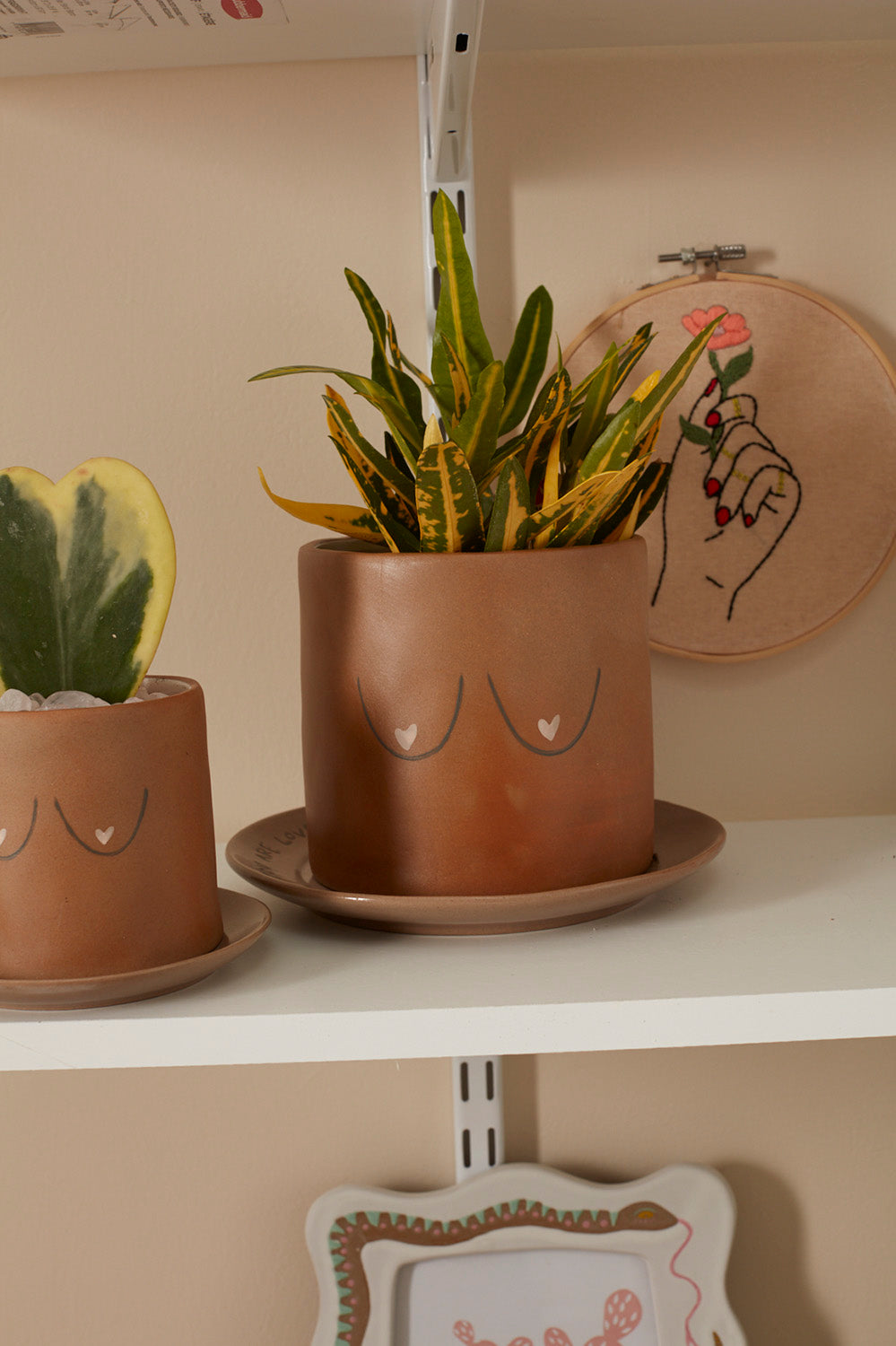 You are Loved Pot Set of 4 By Accent Decor | Planters, Troughs & Cachepots | Modishstore - 7