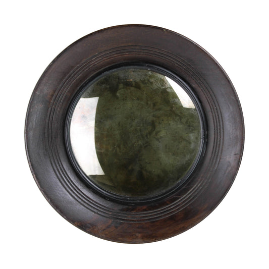 Dario Convex Mirror, Wood - Small By HomArt | Mirrors | Modishstore