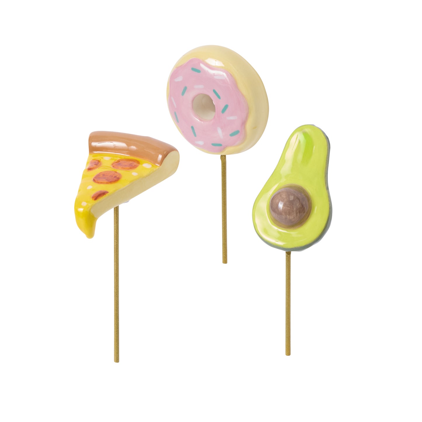 Yummy Plant Sticks - Set of 6 By Accent Decor | Planters, Troughs & Cachepots | Modishstore - 2