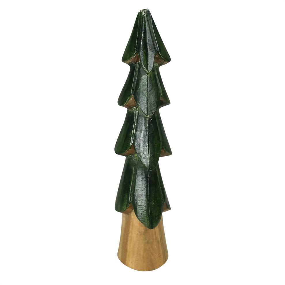 York Tree, Wood - Small Set Of 4 By HomArt | Tabletop Trees | Modishstore