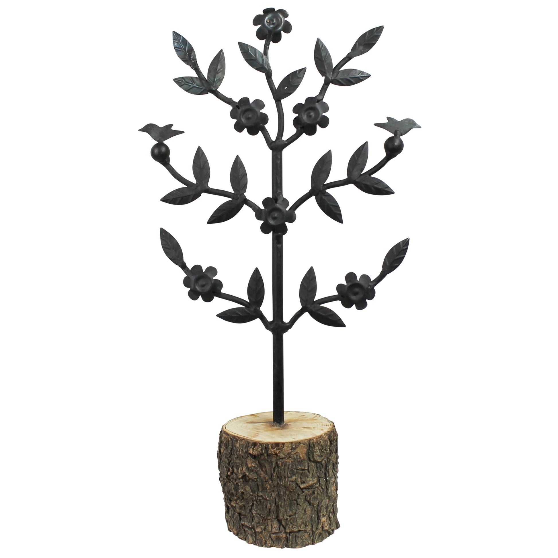 Bola Tree, Iron & Wood Set Of 4 By HomArt | Tabletop Trees | Modishstore