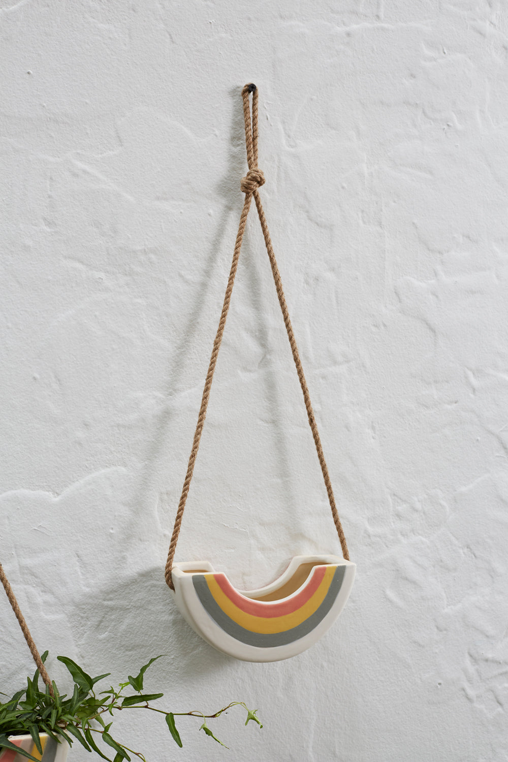 Rainbow Hanging Planter Set of 2 By Accent Decor | Planters, Troughs & Cachepots | Modishstore - 5