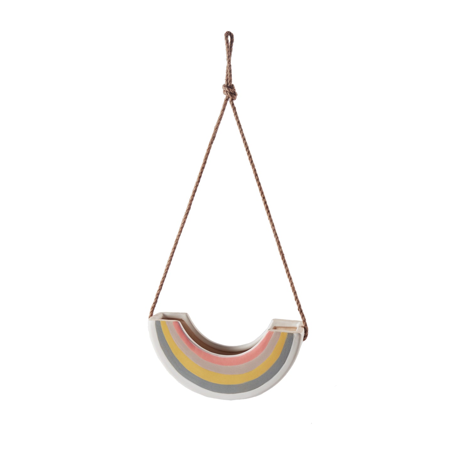 Rainbow Hanging Planter Set of 2 By Accent Decor | Planters, Troughs & Cachepots | Modishstore - 6