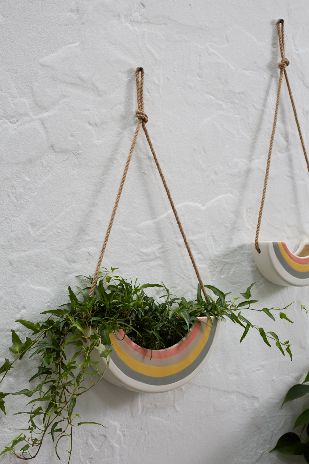 Rainbow Hanging Planter Set of 2 By Accent Decor | Planters, Troughs & Cachepots | Modishstore - 7