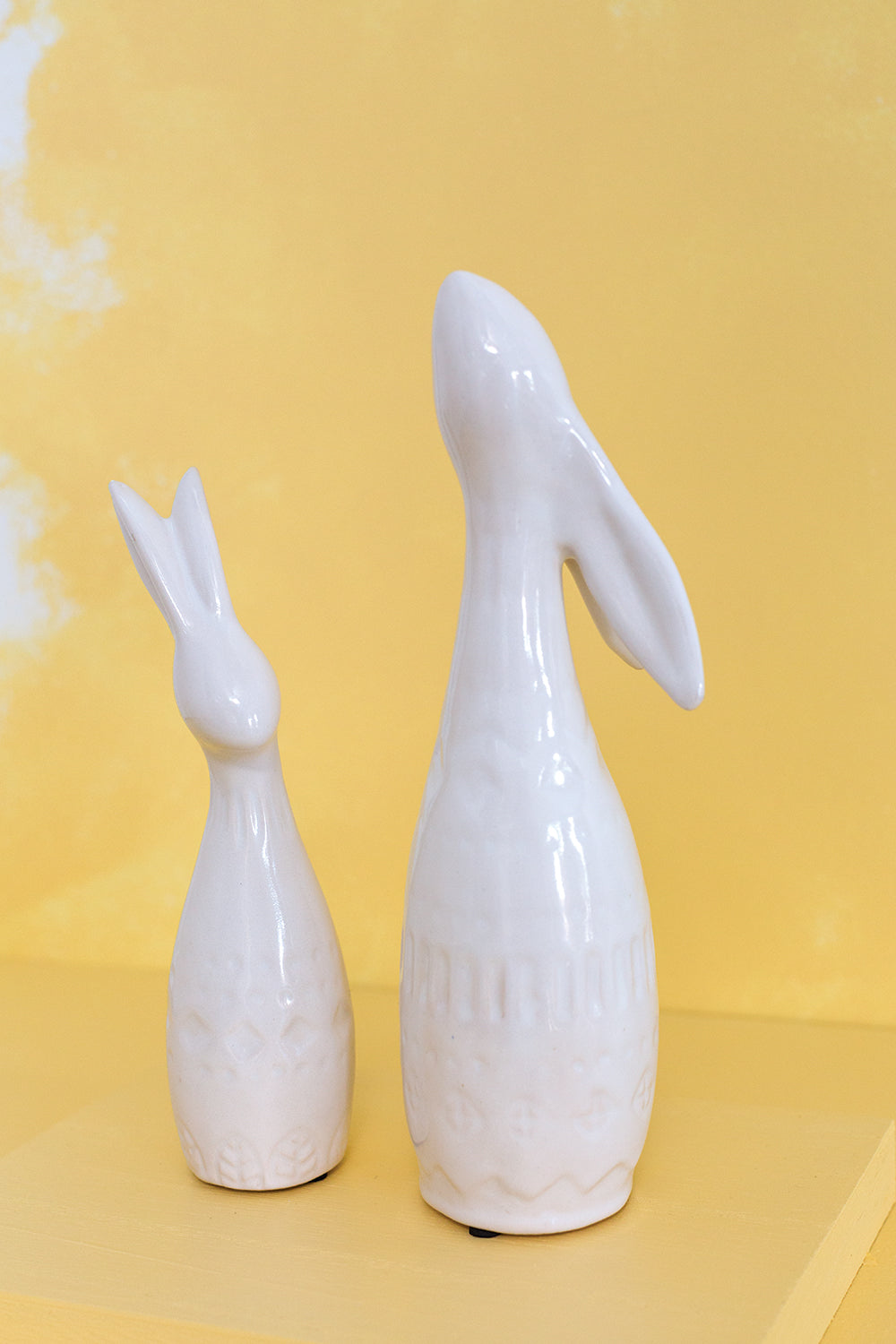 Qtee Bunny Set of 4 By Accent Decor | Figurines | Modishstore - 6